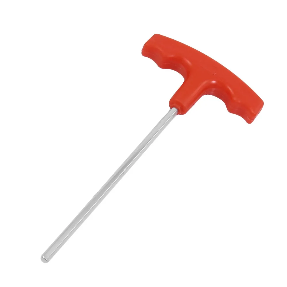 UXCELL Newest 1Pcs 4mm Hex Tip 11mm Shank Hex Key Wrench Red Plastic T-handle Extra Long Arm Nonslip Grip High Quality
UXCELL Newest 1Pcs 4mm Hex Tip 11mm Shank Hex Key Wrench Red Plastic T-handle Extra Long Arm Nonslip Grip High Quality