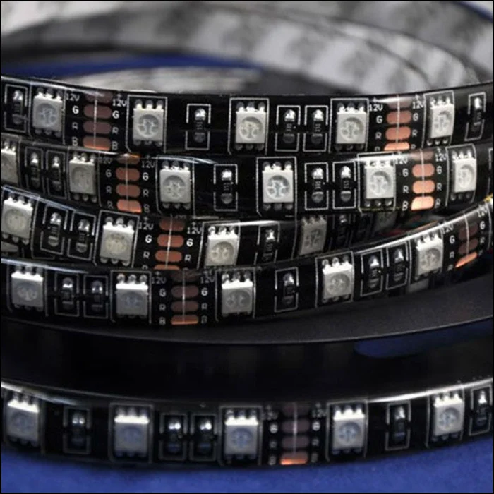 New 5m LED strip blcak base light strips white/red/RGB/blue/warmwhite 300LEDS SMD5050 12V waterproof flexible lighting freeship
New 5m LED strip blcak base light strips white/red/RGB/blue/warmwhite 300LEDS SMD5050 12V waterproof flexible lighting freeship