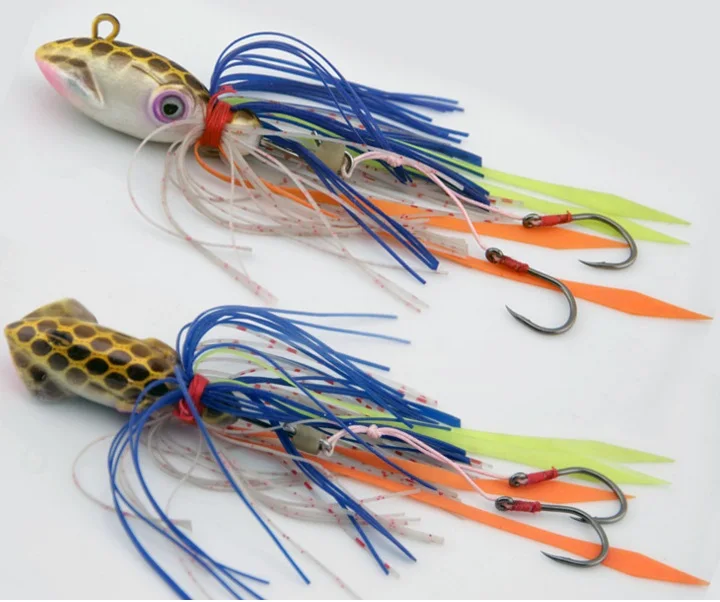 100 g large size lure with beard for deep Ocean boat fishing anti hanging earth a dozen 12 pcs
100 g large size lure with beard for deep Ocean boat fishing anti hanging earth a dozen 12 pcs