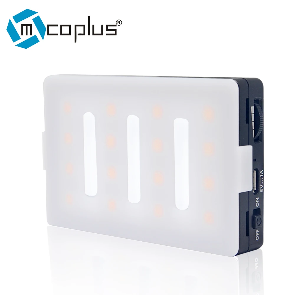 Mcoplus мини светодиодный видео заполсветильник CRI 95 + Перезаряжаемая лампа для фотосъемки с холодным башмаком для SLR камеры DV видеокамеры студ...
Mcoplus мини светодиодный видео заполсветильник CRI 95 + Перезаряжаемая лампа для фотосъемки с холодным башмаком для SLR камеры DV видеокамеры студ...