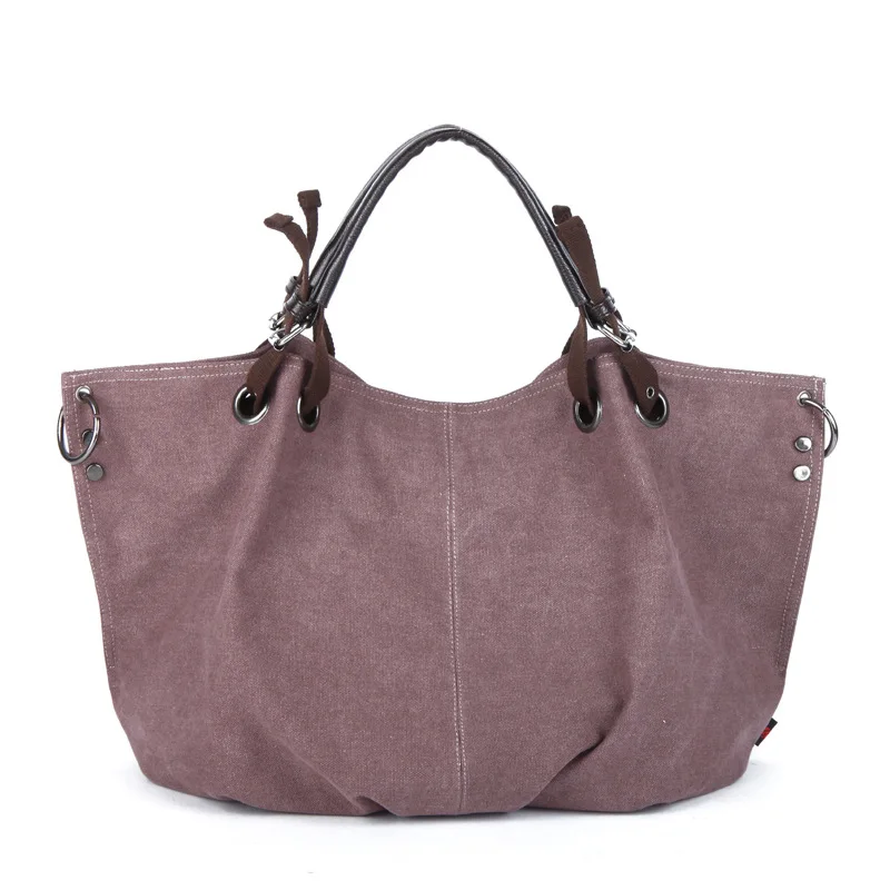 Brand Designer Women Handbag Vintage Canvas Shoulder Travel Bag Large Capacity Crossbody bags Soft Tote Casual ladies hand bags
Brand Designer Women Handbag Vintage Canvas Shoulder Travel Bag Large Capacity Crossbody bags Soft Tote Casual ladies hand bags