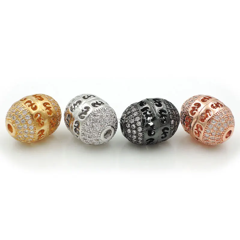 13*10*10mm Micro Pave Clear CZ Pierced Filigree Chunky Beads Fit For Making DIY Bracelets Or Necklaces Jewelry
13*10*10mm Micro Pave Clear CZ Pierced Filigree Chunky Beads Fit For Making DIY Bracelets Or Necklaces Jewelry