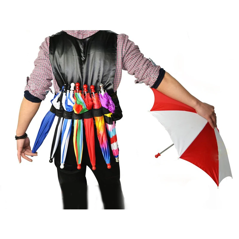 Elastic Umbrella Girdle Magic Tricks Magician Parasol Production Accessory Stage Illusion Mentalism Gimmick Props Classic toys
Elastic Umbrella Girdle Magic Tricks Magician Parasol Production Accessory Stage Illusion Mentalism Gimmick Props Classic toys