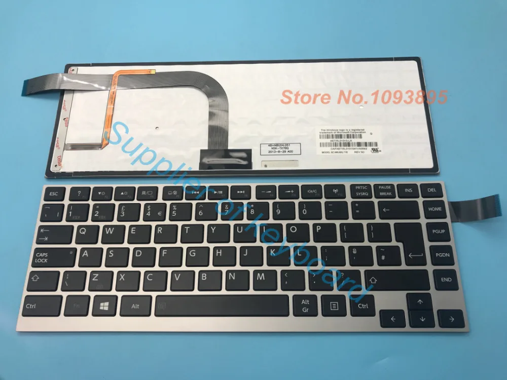 Новая английская (GB) клавиатура для Toshiba Satellite, нажмите W30-A W30D-A W30DT-A UK, большая клавиатура с подсветкой
Новая английская (GB) клавиатура для Toshiba Satellite, нажмите W30-A W30D-A W30DT-A UK, большая клавиатура с подсветкой