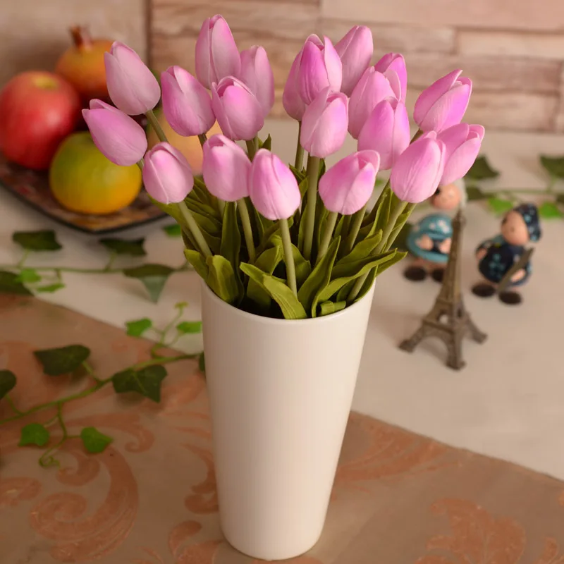 2017Hot sales 21 pieces/lot, Artificial flower high quality real touch PU Tulip desktop wedding home decoration gift multi-color
2017Hot sales 21 pieces/lot, Artificial flower high quality real touch PU Tulip desktop wedding home decoration gift multi-color