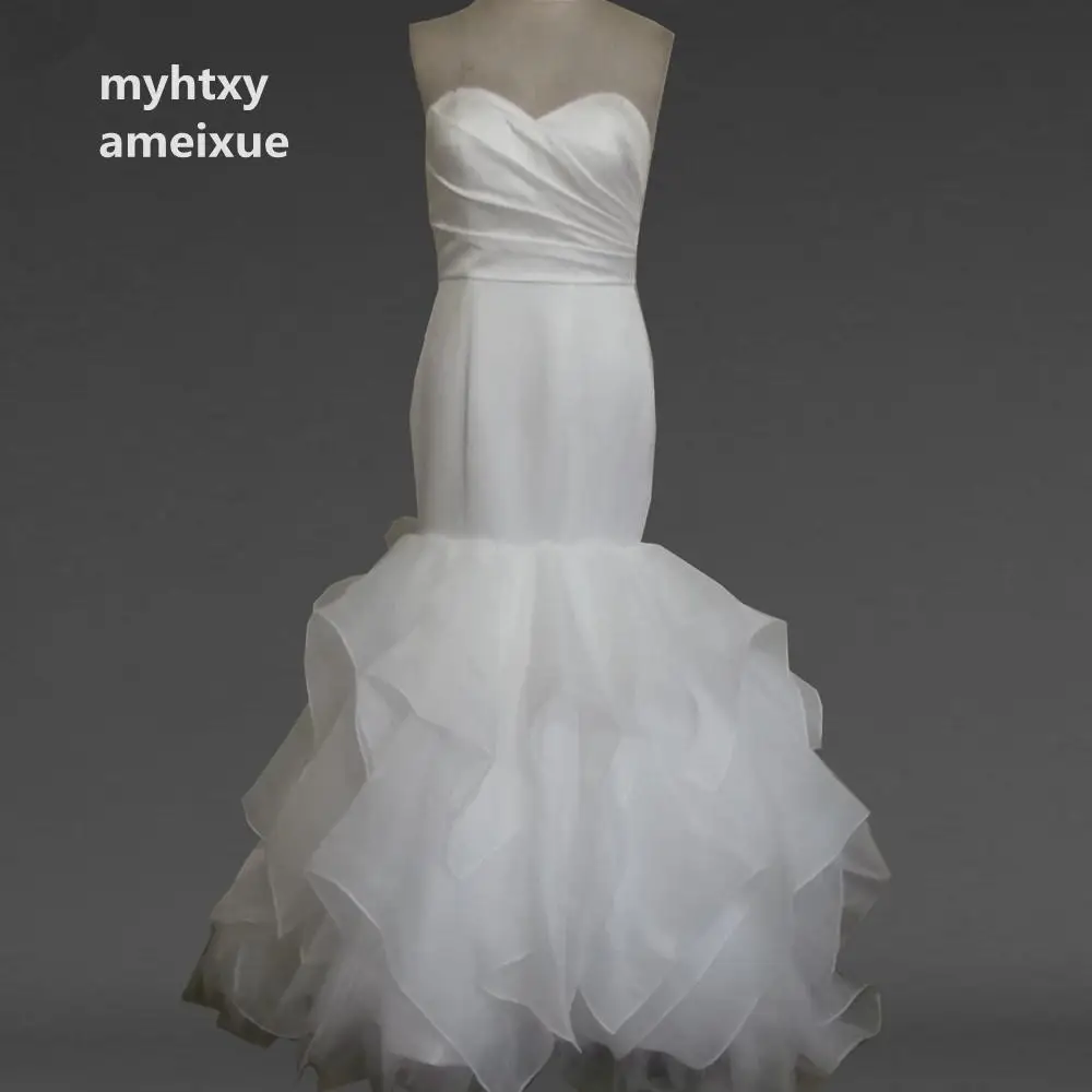 Organza Sweetheart Vestidos De Novia 2021 Lace Up Mermaid Wedding Dresses Abiti Da Sposa Robe De Mariee Grande Taille Spitze
Organza Sweetheart Vestidos De Novia 2021 Lace Up Mermaid Wedding Dresses Abiti Da Sposa Robe De Mariee Grande Taille Spitze
