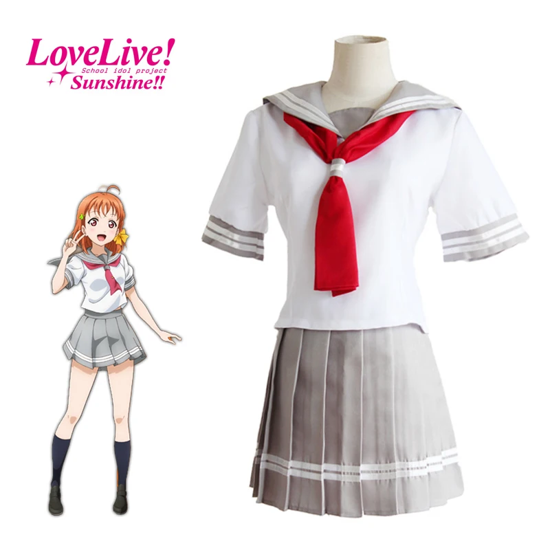 Takami Chika Kurosawa Dia костюм для косплея LoveLive костюм sunshine akours школьная форма серый костюм моряка
Takami Chika Kurosawa Dia костюм для косплея LoveLive костюм sunshine akours школьная форма серый костюм моряка