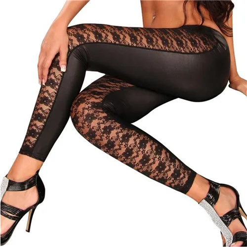 Women Spring Autumn New Hot Lace Leggings Skinny Stretch Pants For Autumn Winter Rose Lace PU Leather Leggings
Women Spring Autumn New Hot Lace Leggings Skinny Stretch Pants For Autumn Winter Rose Lace PU Leather Leggings