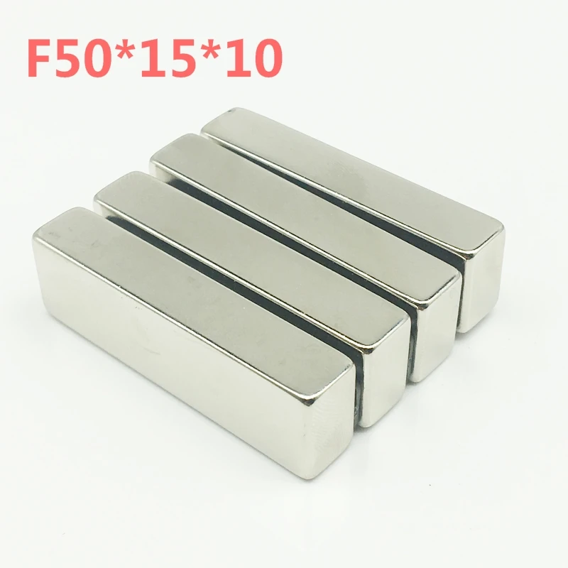 10pcs N50 NdFeB Block 50x15x10 mm Large Strong Neodymium Permanent Magnets Rare Earth Industry Magnet
10pcs N50 NdFeB Block 50x15x10 mm Large Strong Neodymium Permanent Magnets Rare Earth Industry Magnet