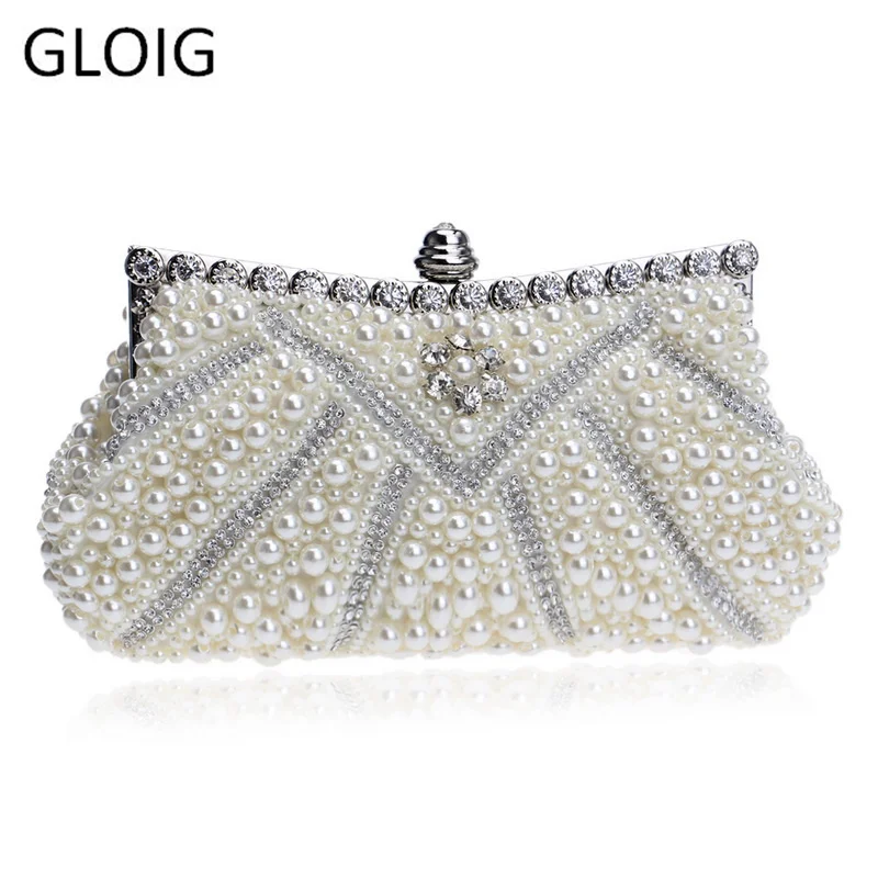 GLOIG Beaded Women Evening Bags Rhinestones Clutches Handbags With Chain For Wedding Bridal Clutches Evening Dress Bag
GLOIG Beaded Women Evening Bags Rhinestones Clutches Handbags With Chain For Wedding Bridal Clutches Evening Dress Bag