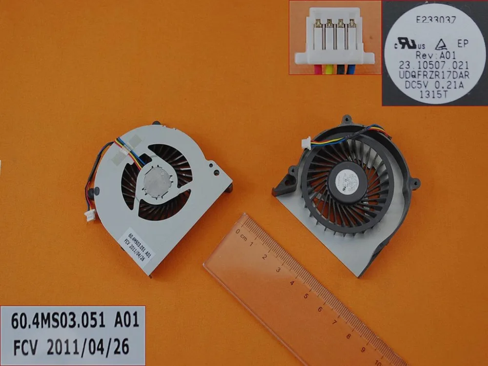 New Laptop Cooling Fan For SONY VPC-EL series Original PN: UDQFRZR17DAR CPU Cooler Radiator
New Laptop Cooling Fan For SONY VPC-EL series Original PN: UDQFRZR17DAR CPU Cooler Radiator