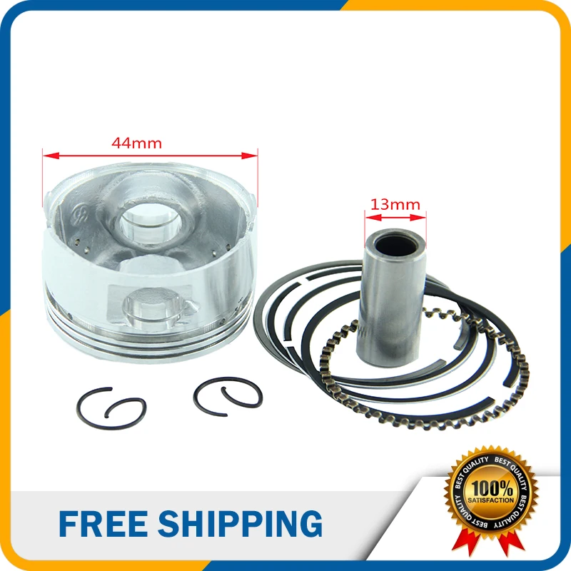 GY6 60cc Piston Pin Ring Kit 44mm Big Bore Piston Rings Pin Set for Moped Scooter HH-123
GY6 60cc Piston Pin Ring Kit 44mm Big Bore Piston Rings Pin Set for Moped Scooter HH-123