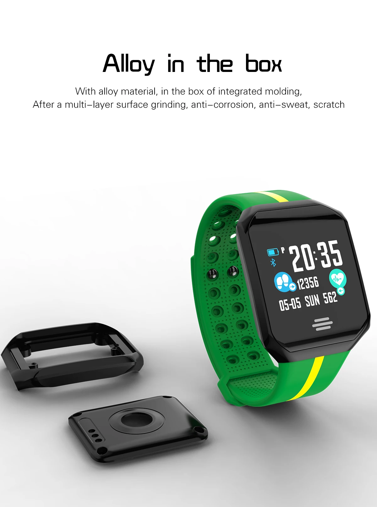 New B07 Pedometer Blood Pressure Heart Rate Monitor Smart Watch IP67 Waterproof Sport Fitness Men Women Smartwatch | Электроника
