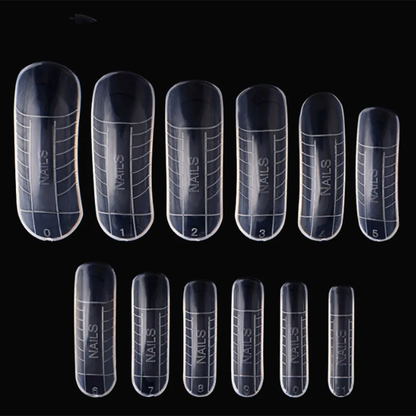 144Pcs/set DIY Nail Art Clear Acrylic False Nails with Scale Forms Fake Nails Tips Mould Manicure Artificial Nails Beauty
144Pcs/set DIY Nail Art Clear Acrylic False Nails with Scale Forms Fake Nails Tips Mould Manicure Artificial Nails Beauty