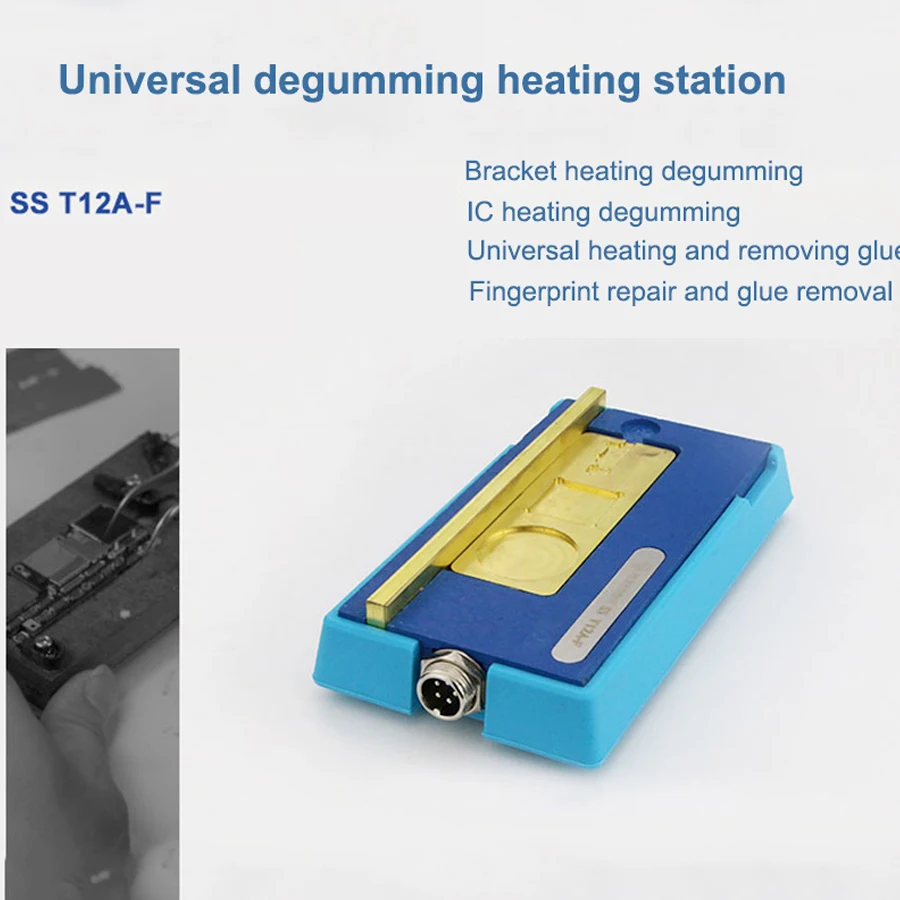 SS-T12A for iPhone X Mainboard Stratified Heating Table 185 degrees accurate Rapid Separation Disassembly Platform
SS-T12A for iPhone X Mainboard Stratified Heating Table 185 degrees accurate Rapid Separation Disassembly Platform