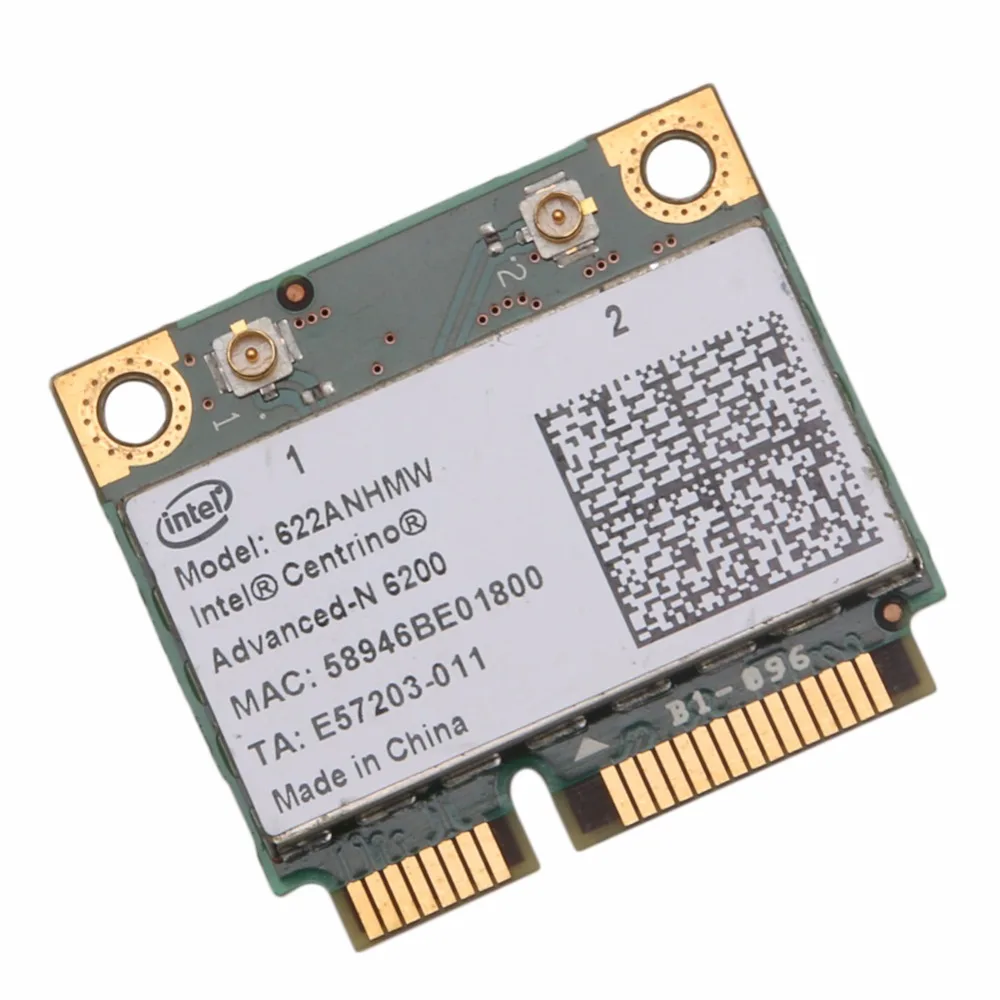Intel Half 622AN 6200 Mini PCI-E карта 300 Мбит/с для DELL Acer Gateway Notebook Hot | Компьютеры и офис