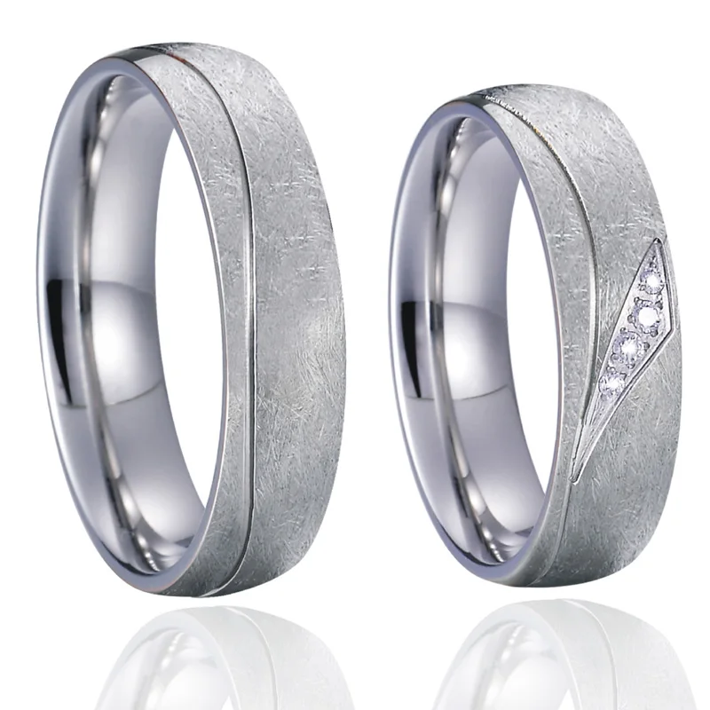 Alliance Titanium Mens jewelry wedding Rings for men silver color bridal love promise couple rings for women
Alliance Titanium Mens jewelry wedding Rings for men silver color bridal love promise couple rings for women