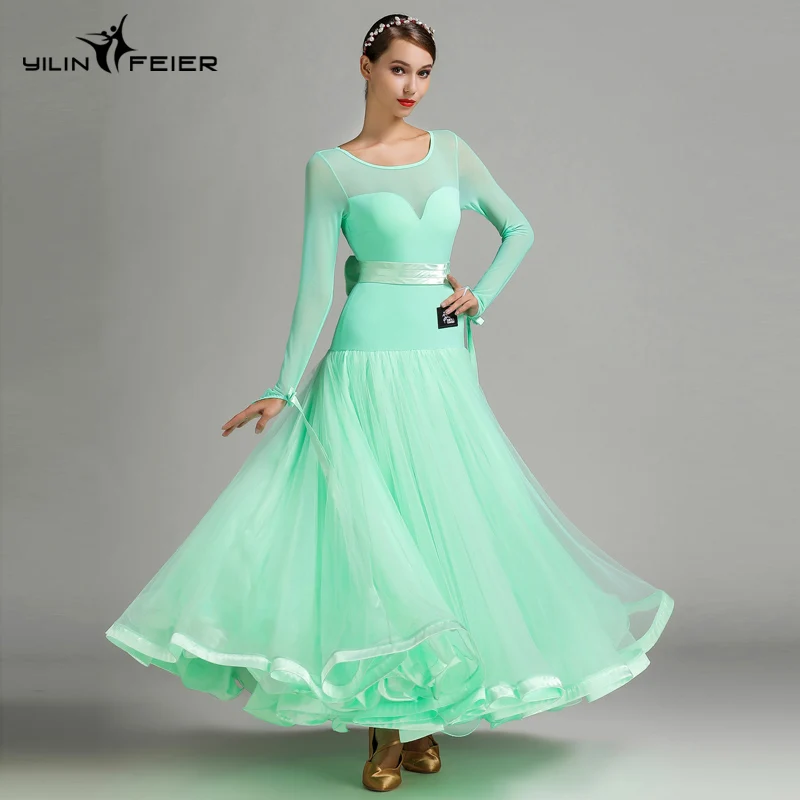 Ballroom Dancing Dress High quality New Modern Dance Competition Costume women Waltz Tango dancing dresses | Тематическая одежда и