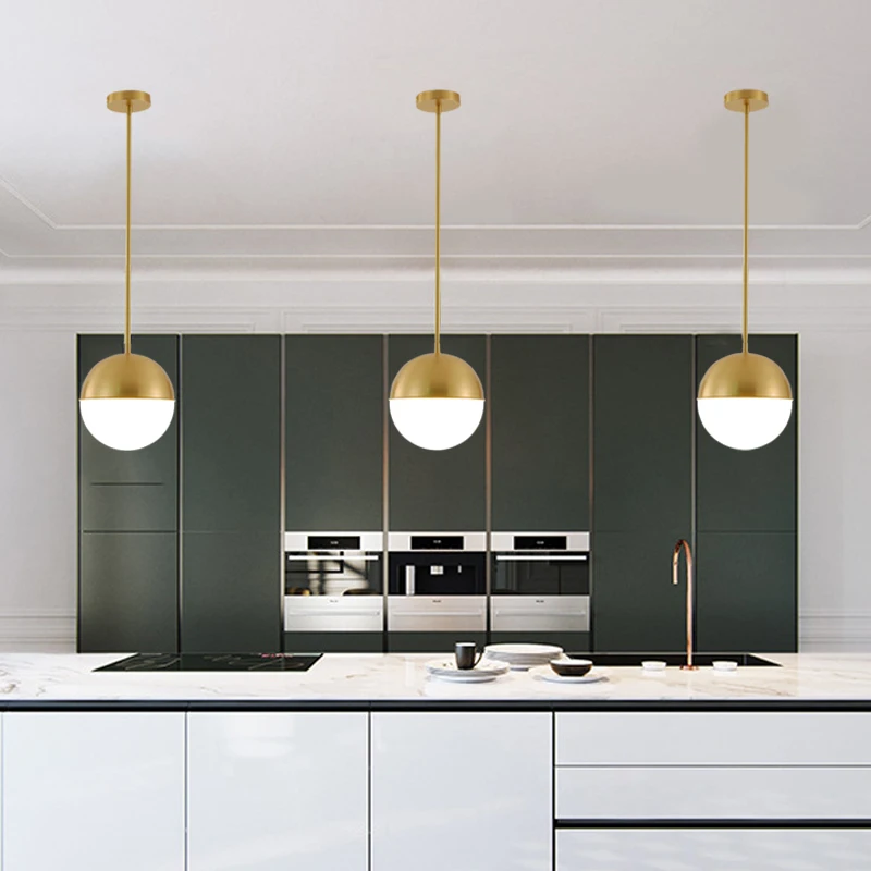 LukLoy Brass Ball Pendant Light Copper Bedside Pendant Lamp Glass Ball Dining Room Suspension Loft Lamp Kitchen Island Lamp
LukLoy Brass Ball Pendant Light Copper Bedside Pendant Lamp Glass Ball Dining Room Suspension Loft Lamp Kitchen Island Lamp