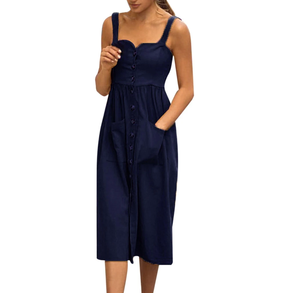 JAYCOSIN Women's Spring And Summer Strapless Solid Color Dress Dress Ladies Retro Dress 19MAR8
JAYCOSIN Women's Spring And Summer Strapless Solid Color Dress Dress Ladies Retro Dress 19MAR8