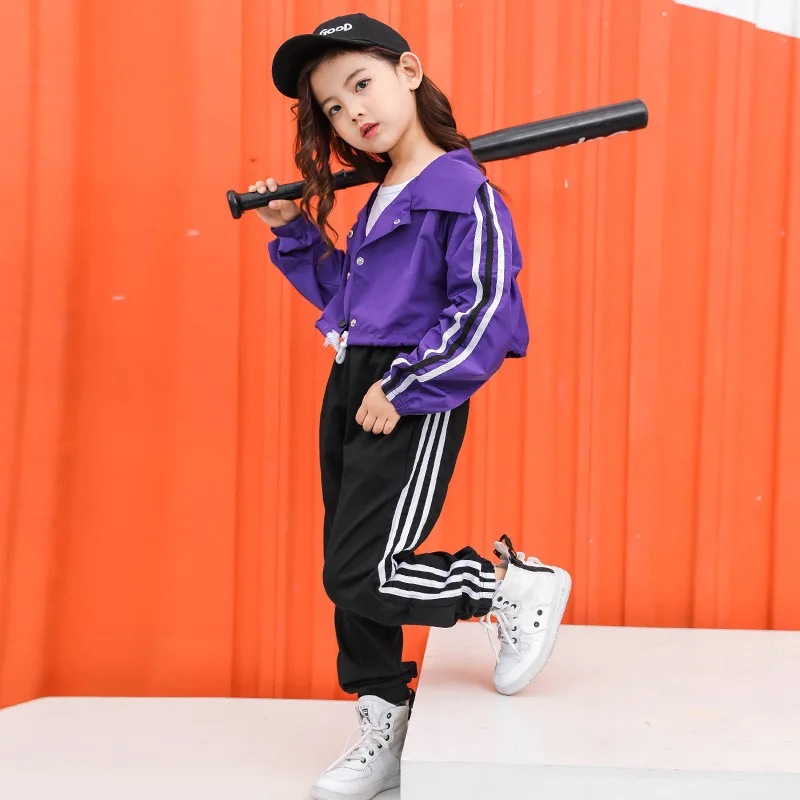 Modern Korea Style Hip Hop Jazz Dance Costumes for Girls Kids Hiphop Street Dancing Clothes Children Stage Competition Dancewear
Modern Korea Style Hip Hop Jazz Dance Costumes for Girls Kids Hiphop Street Dancing Clothes Children Stage Competition Dancewear