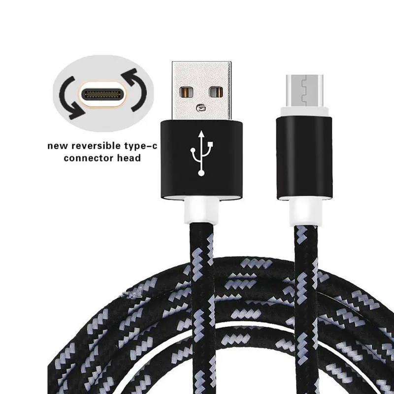 Кабель USB Type C 2 м для быстрой зарядки шнур передачи данных зарядное устройство Sony