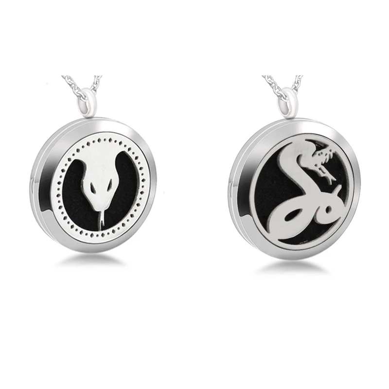5pcs Aromatherapy Essential Oil Locket Stainless Steel Necklace Jewelry Animal Snake Perfume Diffuser Pendant Locket
5pcs Aromatherapy Essential Oil Locket Stainless Steel Necklace Jewelry Animal Snake Perfume Diffuser Pendant Locket