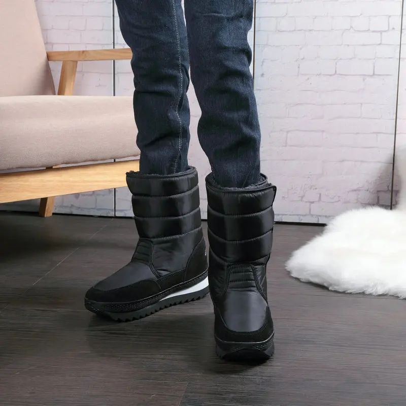BeckyWalk Plus Size 36-45 Black Winter Snow Boots Women Shoes Waterproof Big Female Platform Boots Casual Shoes Woman WSH3102
BeckyWalk Plus Size 36-45 Black Winter Snow Boots Women Shoes Waterproof Big Female Platform Boots Casual Shoes Woman WSH3102