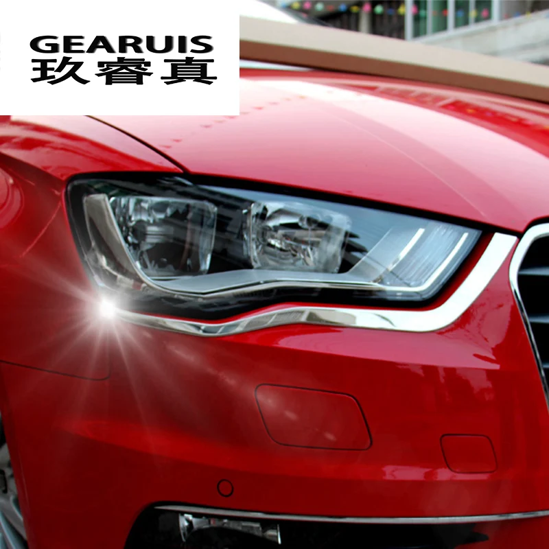 Car styling front fog lamp frame modified head fog light cover decoration ring stainless steel Stickers For Audi A3 8V 2014-2017
Car styling front fog lamp frame modified head fog light cover decoration ring stainless steel Stickers For Audi A3 8V 2014-2017