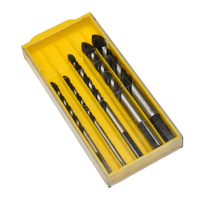 High quality 5pcs woodworking glass cement wall concrete impact alloy torch drill triangle hole lengthened bit electrio auger
High quality 5pcs woodworking glass cement wall concrete impact alloy torch drill triangle hole lengthened bit electrio auger