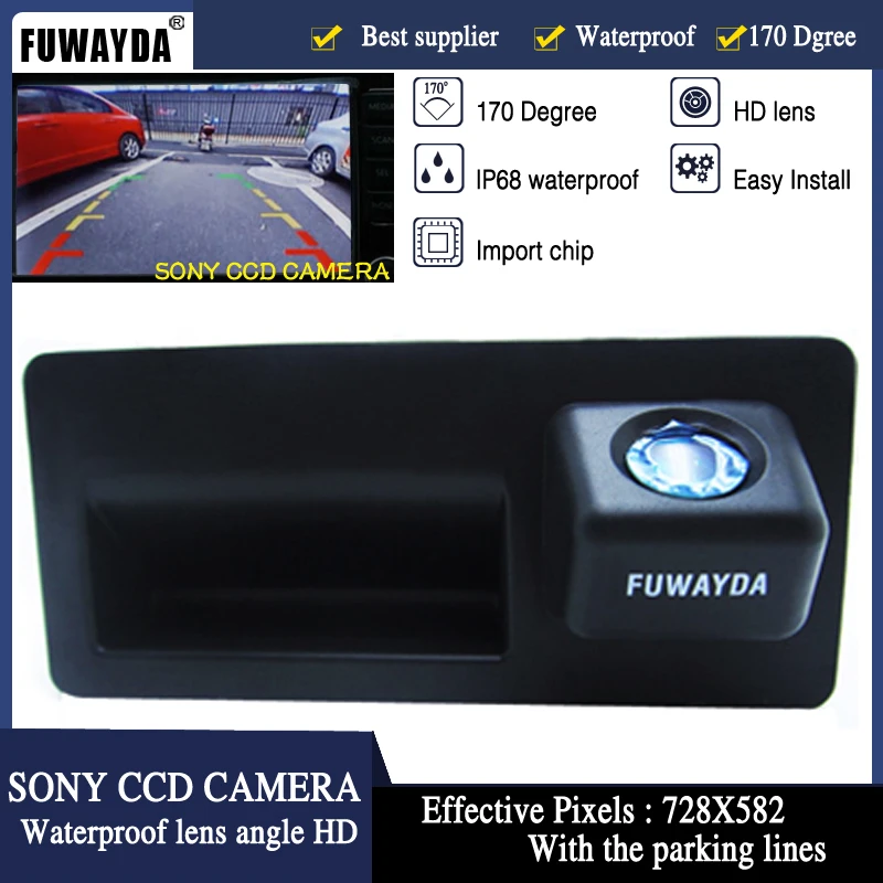 FUWAYDA Ночное видение 170 ''широкий угол обзора Водонепроницаемая SONY CCD Автомобильная камера заднего вида forAudi A4 A6 A8L S5 Q3 Q5
FUWAYDA Ночное видение 170 ''широкий угол обзора Водонепроницаемая SONY CCD Автомобильная камера заднего вида forAudi A4 A6 A8L S5 Q3 Q5