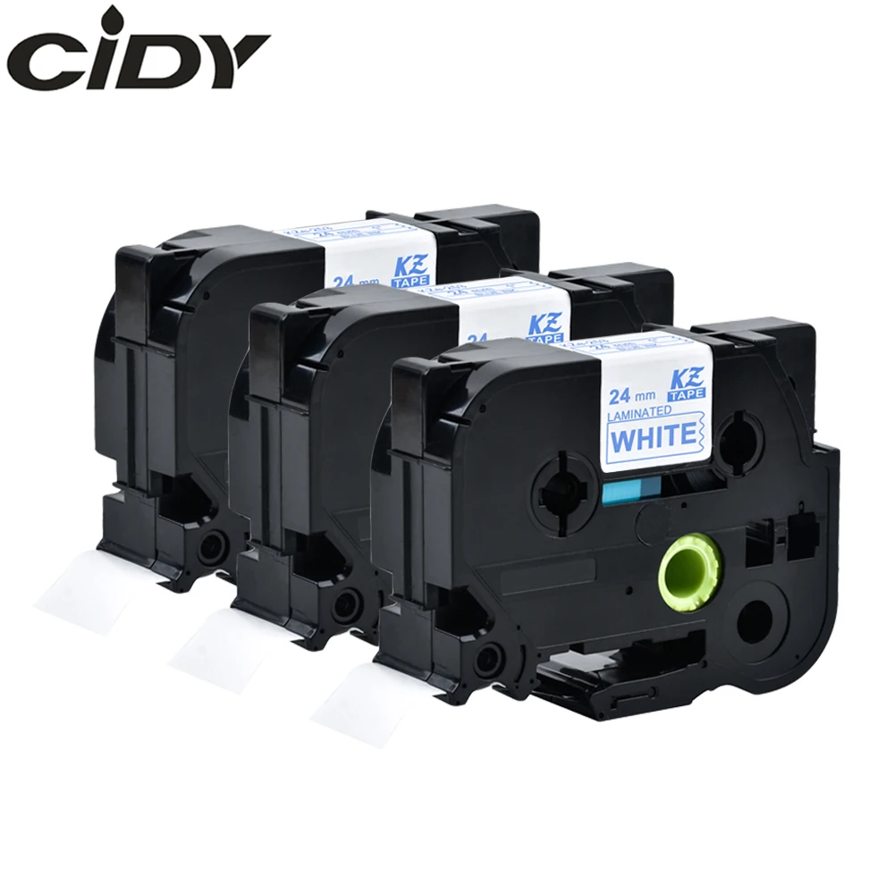 Cidy 3pcs blue on white 24mm laminated tape compatible tze253 tz 253 tz253 tze 253 for brother printers made in china
Cidy 3pcs blue on white 24mm laminated tape compatible tze253 tz 253 tz253 tze 253 for brother printers made in china