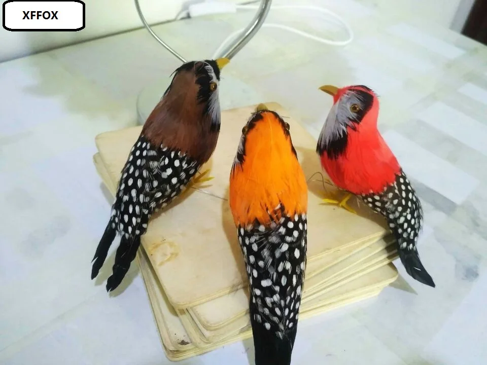 3 pieces a set small simulation pearl bird models plastic & furs colourful bird toy gift about 12cm xf0377
3 pieces a set small simulation pearl bird models plastic & furs colourful bird toy gift about 12cm xf0377