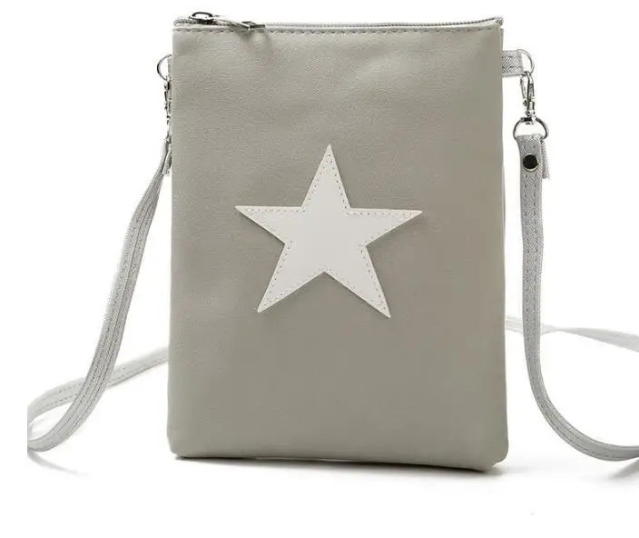 Light Double Zipper Five-Pointed Star Mobile Phone Bag Golden Mini Lady Single Shoulder Small Satchel Bag
Light Double Zipper Five-Pointed Star Mobile Phone Bag Golden Mini Lady Single Shoulder Small Satchel Bag