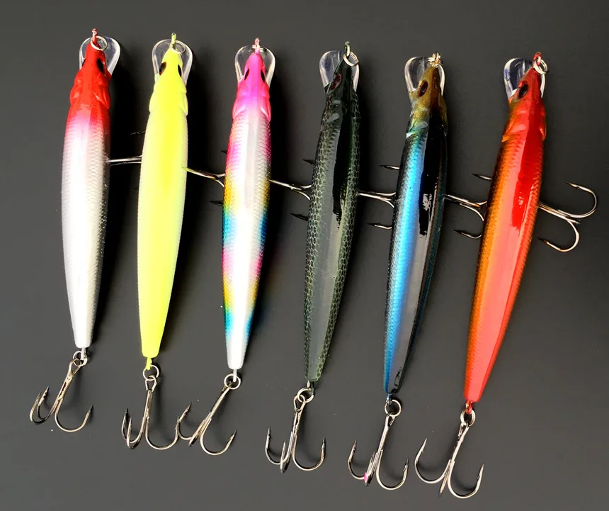 1Pieces Oversize Lure Minnow Sea Fishing Tackle Artificial Hard Bait Hook 12cm16g Laser Lures
1Pieces Oversize Lure Minnow Sea Fishing Tackle Artificial Hard Bait Hook 12cm16g Laser Lures