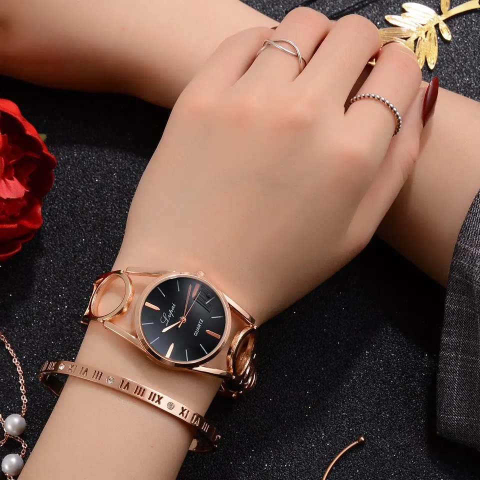TIke Toker,2018 New Women Fashion Bracelet Luxury Watch Rose Gold Diamond Ladies Wristwatch Casual Women Quartz Watch Clock 7
TIke Toker,2018 New Women Fashion Bracelet Luxury Watch Rose Gold Diamond Ladies Wristwatch Casual Women Quartz Watch Clock 7