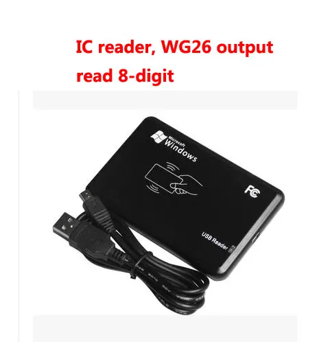 USB-устройство для чтения карт памяти с идентификатором RFID, 13,56 м, S50, считывание 8 цифр, Wg26, выход Sn:06C-MF-8 мин: 1 шт.
USB-устройство для чтения карт памяти с идентификатором RFID, 13,56 м, S50, считывание 8 цифр, Wg26, выход Sn:06C-MF-8 мин: 1 шт.