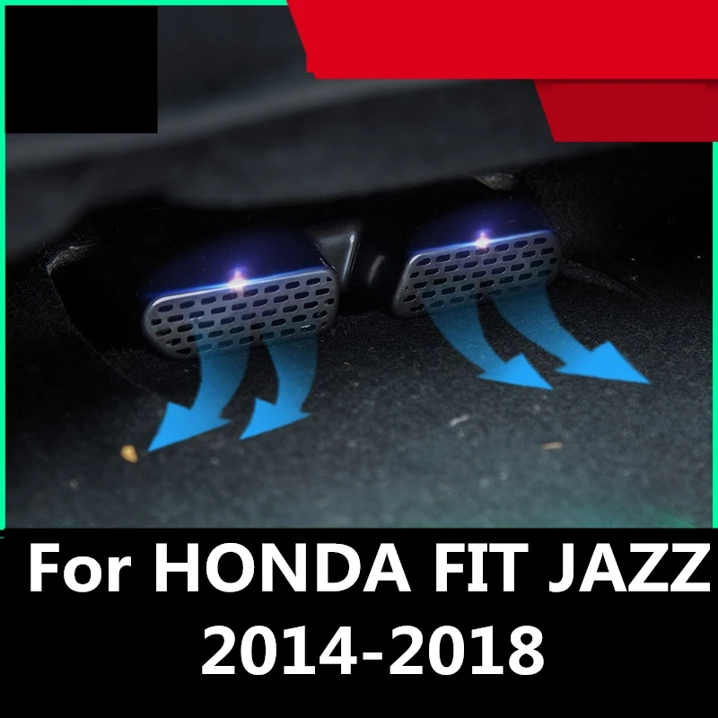 Для HONDA FIT JAZZ 2014 2018 под сидением вентиляционное отверстие на выходе кондиционера