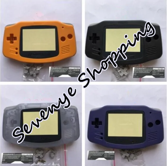Горячая Распродажа чехол для Gameboy Advance Игровая приставка GBA аксессуары с кнопками
