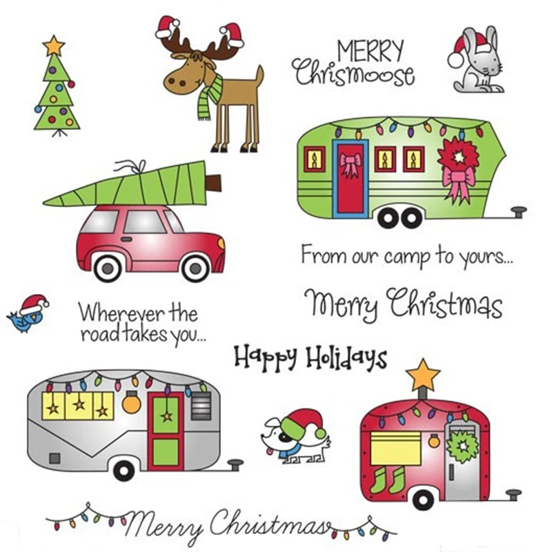 Merry Christmas Clear Silicone Stamp DIY Scrapbooking Embossing Card Photo Album Making Background Decoration Template
Merry Christmas Clear Silicone Stamp DIY Scrapbooking Embossing Card Photo Album Making Background Decoration Template