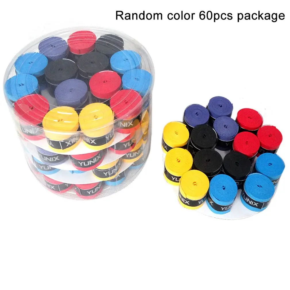 60 Pcs Original Handle racket Overgrips Anti-Slip Wearable Tennis Grips sticky badminton Racquets Wraps Hand Glue
60 Pcs Original Handle racket Overgrips Anti-Slip Wearable Tennis Grips sticky badminton Racquets Wraps Hand Glue