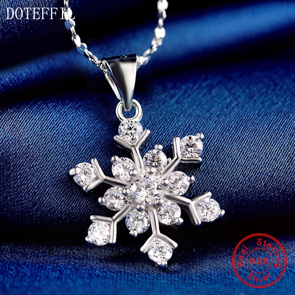 Women Charm 925 Silver Necklace Fashion Flowers Luxury 100% Sterling Silver Necklace High Quality Zircon Jewelry
Women Charm 925 Silver Necklace Fashion Flowers Luxury 100% Sterling Silver Necklace High Quality Zircon Jewelry