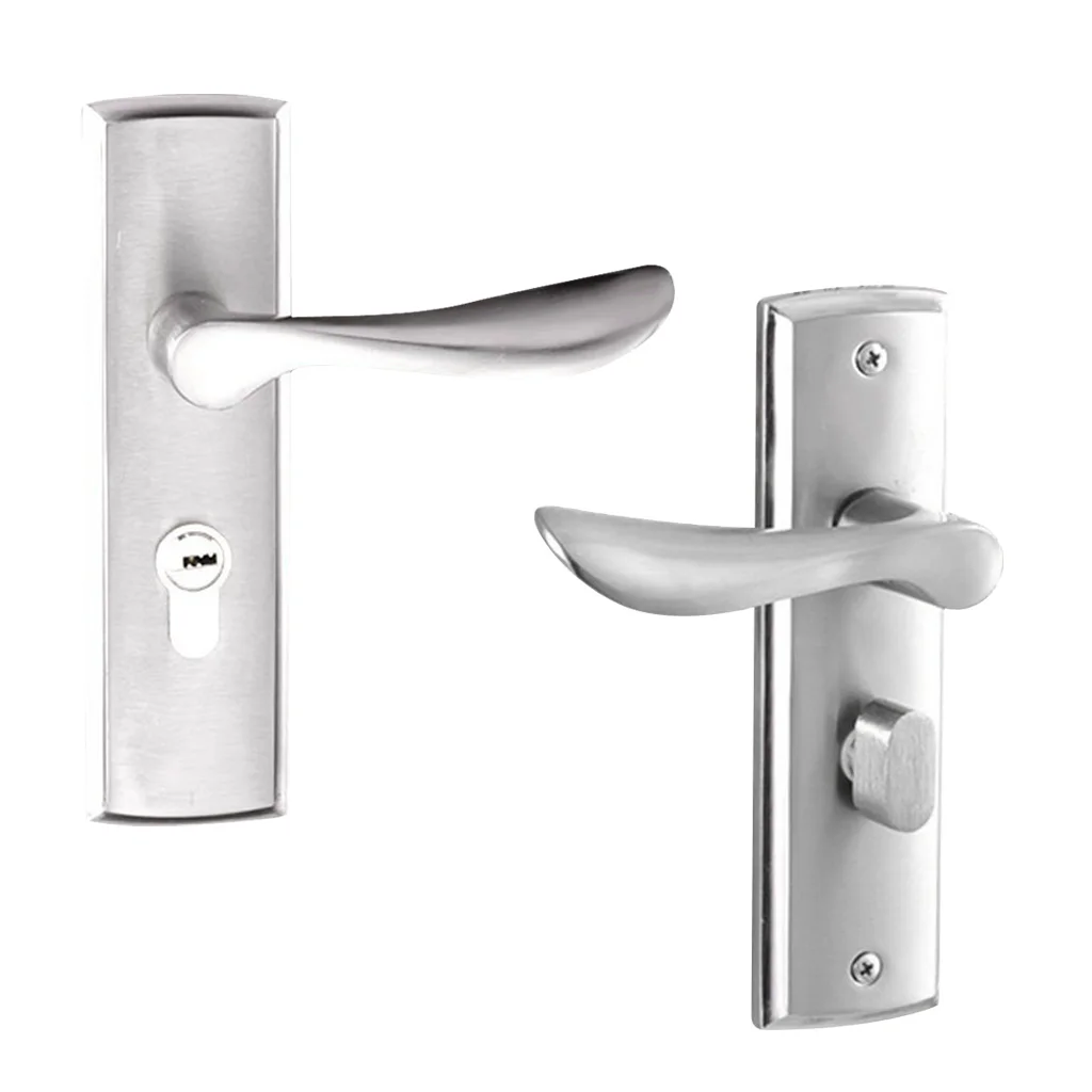 Aluminum Alloy Door Handle Lock Home Entry Security Door Lockset for Bedroom Bathroom Latch 3 Keys #1
Aluminum Alloy Door Handle Lock Home Entry Security Door Lockset for Bedroom Bathroom Latch 3 Keys #1