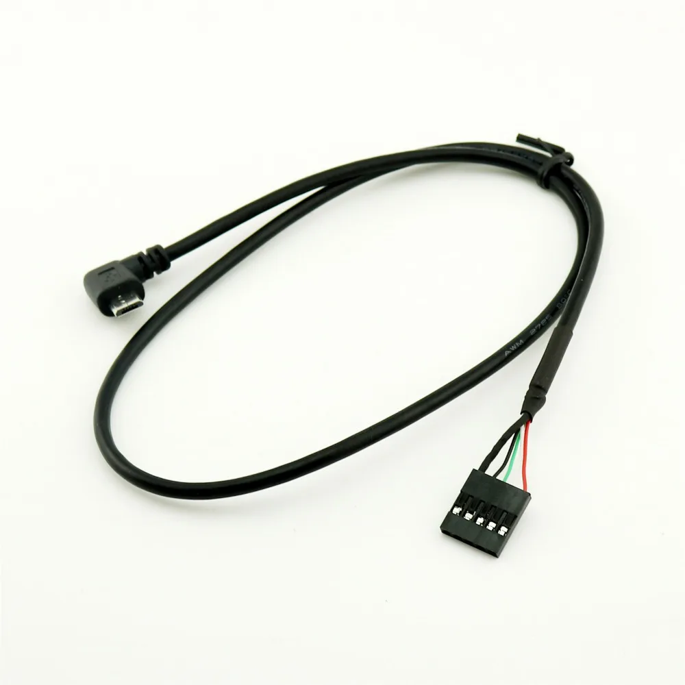 1pcs Micro USB Male Right Angle to Dupont 5 Pin Female Header Motherboard Cable 50cm/1.5ft
1pcs Micro USB Male Right Angle to Dupont 5 Pin Female Header Motherboard Cable 50cm/1.5ft