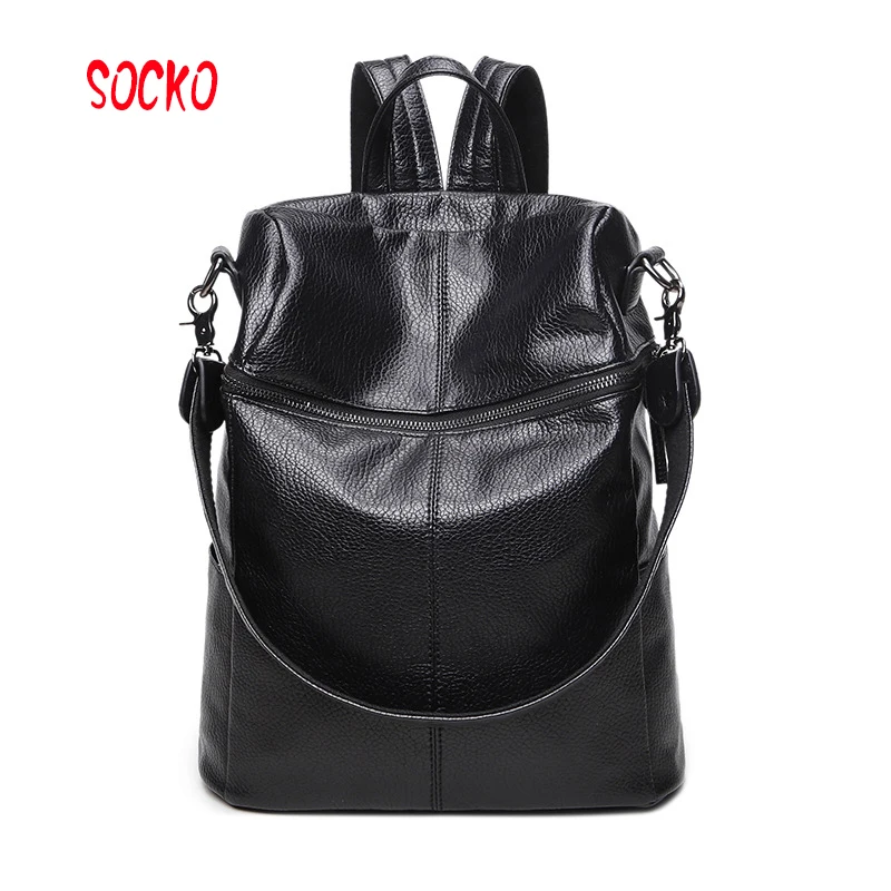 2018 Newest high quality fashion women backpacks real pu leather school bags for girls travel shoulder female backpacks ZL35.6
2018 Newest high quality fashion women backpacks real pu leather school bags for girls travel shoulder female backpacks ZL35.6
