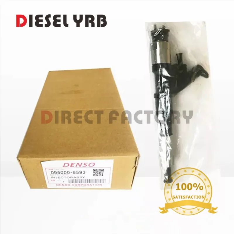 4 PCS GENUINE BRAND NEW DIESEL FUEL INJECTOR 095000-6590, 095000-6593, 23670-E0010
4 PCS GENUINE BRAND NEW DIESEL FUEL INJECTOR 095000-6590, 095000-6593, 23670-E0010