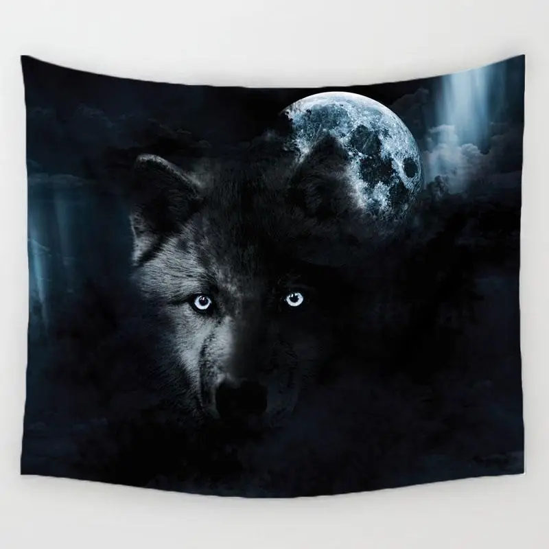 2021 New Printed Wall Hanging Tapestry Spooky Wolf Tapestry Wall Hanging Tapestry
2021 New Printed Wall Hanging Tapestry Spooky Wolf Tapestry Wall Hanging Tapestry
