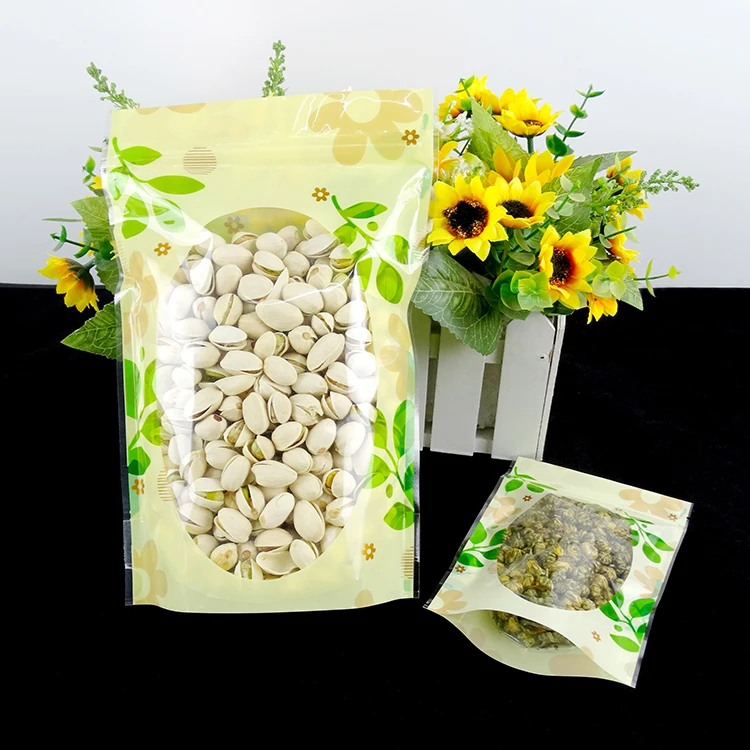 4.7''x7.9'' (12x20cm) Valve Zipper PE Stand Up Green Leaf Packing Pouch W/ Clear Window For Coffee Food Storage Plastic Pack Bag
4.7''x7.9'' (12x20cm) Valve Zipper PE Stand Up Green Leaf Packing Pouch W/ Clear Window For Coffee Food Storage Plastic Pack Bag