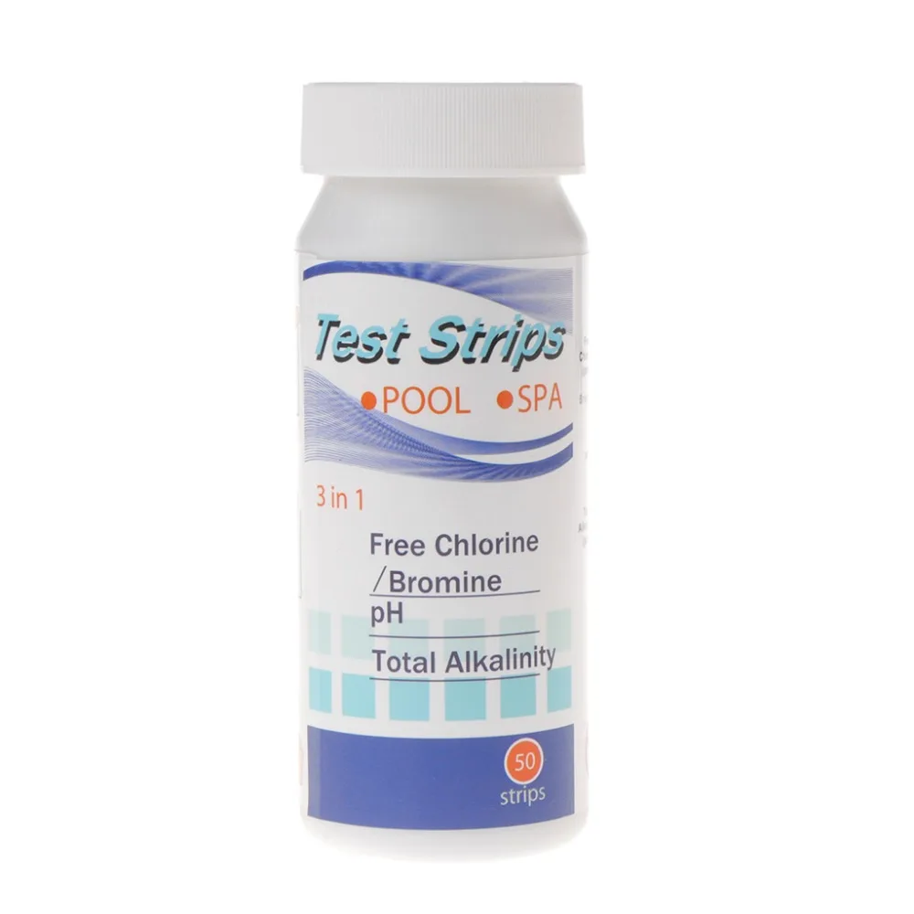 ANENG 50pcs Water Test Strips 3 in1 Swimming Pool Spa pH Chlorine Alkalinity Bromine
ANENG 50pcs Water Test Strips 3 in1 Swimming Pool Spa pH Chlorine Alkalinity Bromine
