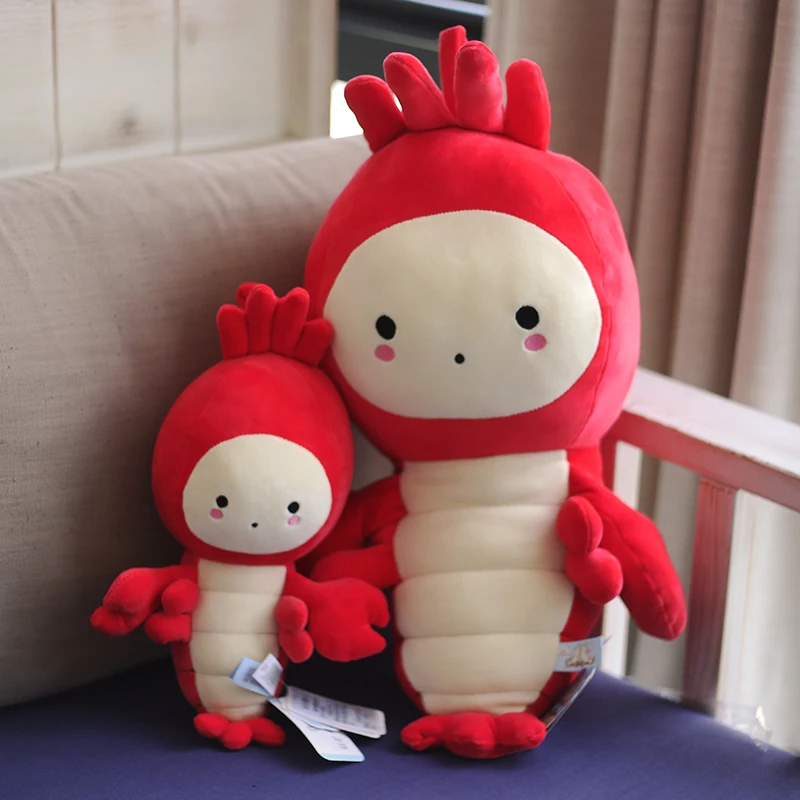 candice guo! Super cute plush toy lovely cartoon lobster Crayfish soft stuffed doll sofa pillow cushion birthday Christmas gift
candice guo! Super cute plush toy lovely cartoon lobster Crayfish soft stuffed doll sofa pillow cushion birthday Christmas gift